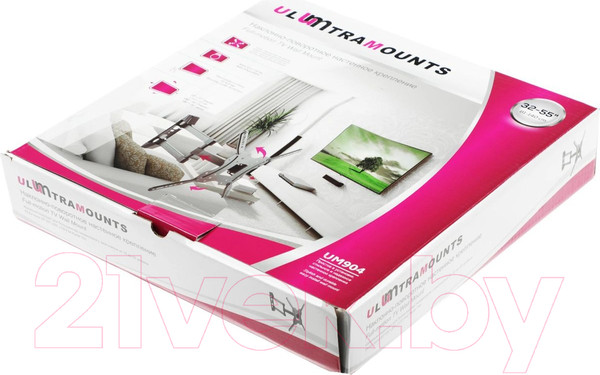 Изображение товара Кронштейн для телевизора Ultramounts UM 904 (черный)