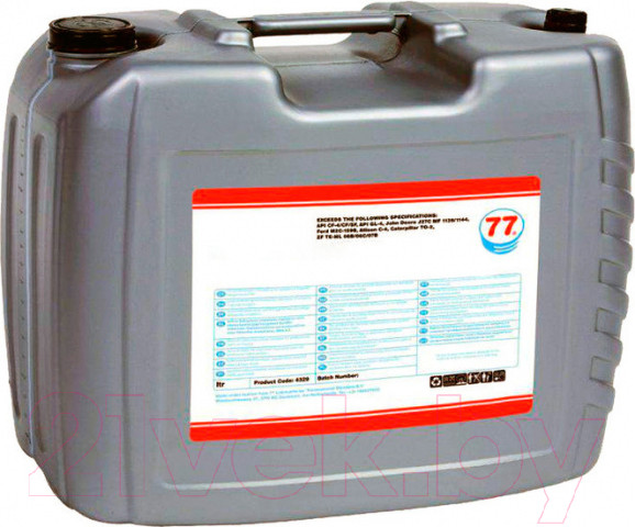 Изображение товара Индустриальное масло 77 Lubricants Synth 320 / 700559 (20л)