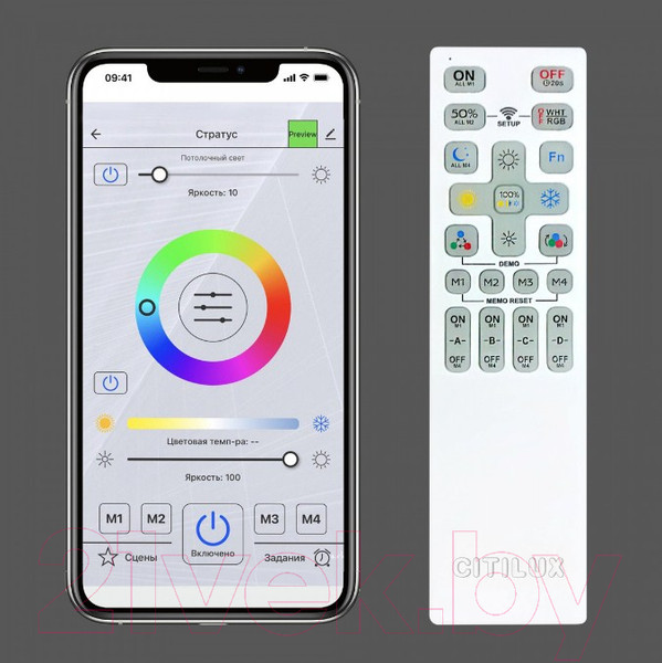 Изображение товара Потолочный светильник Citilux CL737A34E