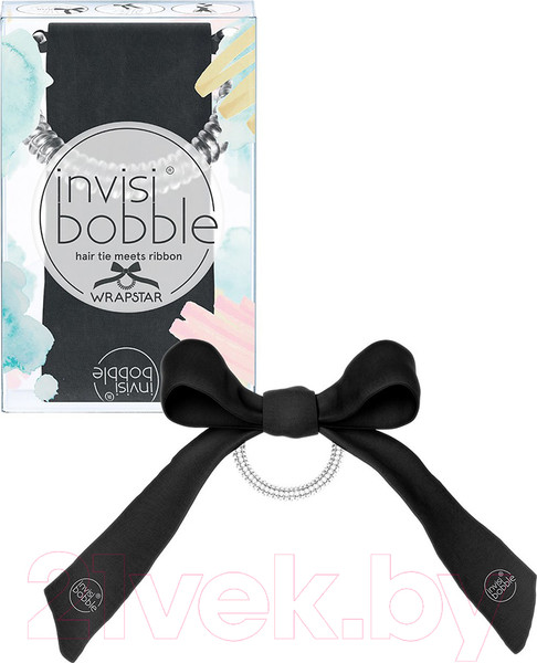 Изображение товара Резинка для волос Invisibobble Wrapstar Snake It Off C лентой
