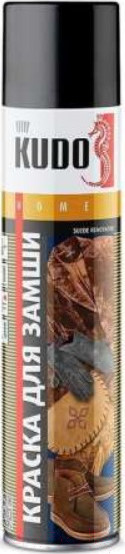 Изображение товара Краска для обуви Kudo Для замши и нубука (400мл, коричневый)