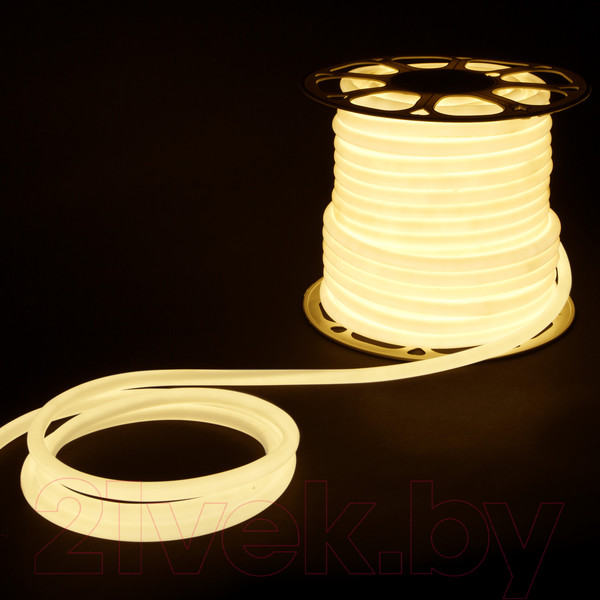 Изображение товара Гибкий неон Elektrostandard LS003 220V 9.6W 144Led 2835 IP67 16мм 4200K (50м, дневной белый)