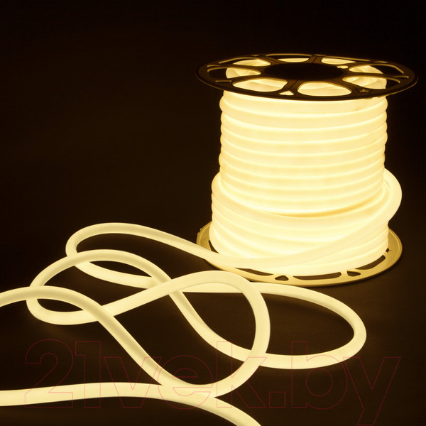 Изображение товара Гибкий неон Elektrostandard LS003 220V 9.6W 144Led 2835 IP67 16мм 4200K (50м, дневной белый)