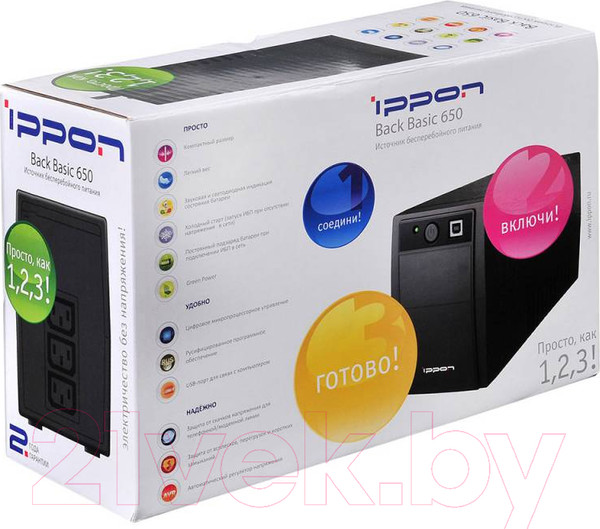 Изображение товара ИБП IPPON Back Basic 850