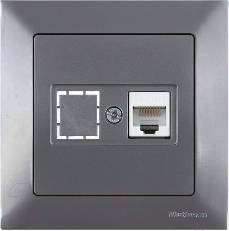 Изображение товара Розетка Mutlusan Daria 2120 136 0195  (дымчатый)