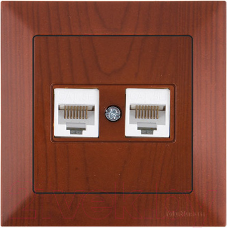 Изображение товара Розетка Mutlusan Daria 2120 138 0156 (вишневый)