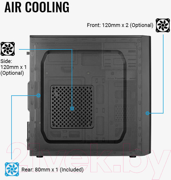 Изображение товара Корпус для компьютера AeroCool CS-103