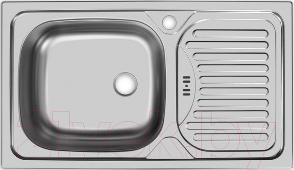 Изображение товара Мойка кухонная Ukinox Классика CLM760.435 W6K 2L