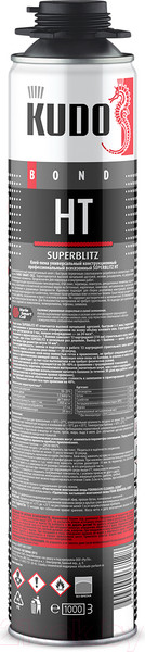 Изображение товара Клей Kudo Superblitz HT Универсальн. конструкцион. всесез. / KUPP10B13SBHT (1л)