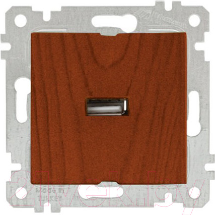 Изображение товара Розетка Mutlusan Rita 2200 448 0156 (вишневый)