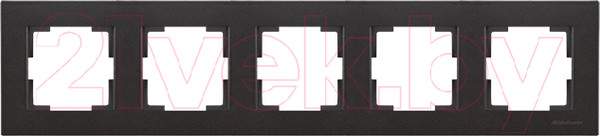 Изображение товара Рамка для выключателей и розеток Mutlusan Rita 2220 800 1584 (черный)