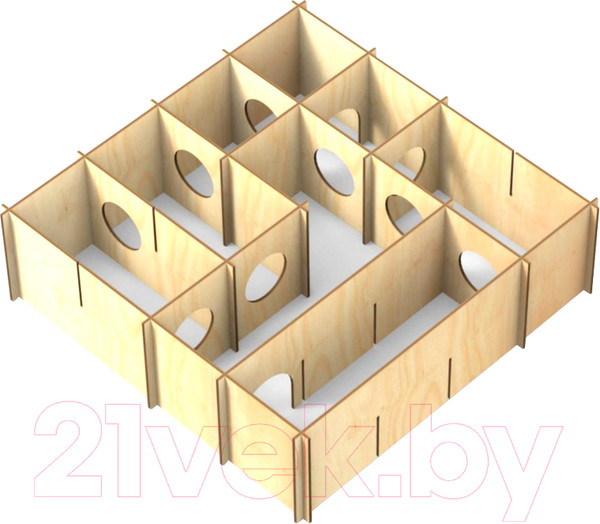 Изображение товара Игровая площадка для грызунов Woody Лабиринт / 06053