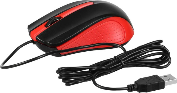 Изображение товара Мышь Acer OMW012 / ZL.MCEEE.003 (черный/красный)