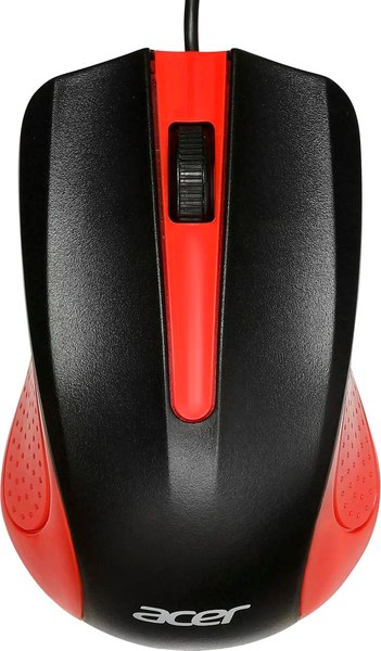 Изображение товара Мышь Acer OMW012 / ZL.MCEEE.003 (черный/красный)