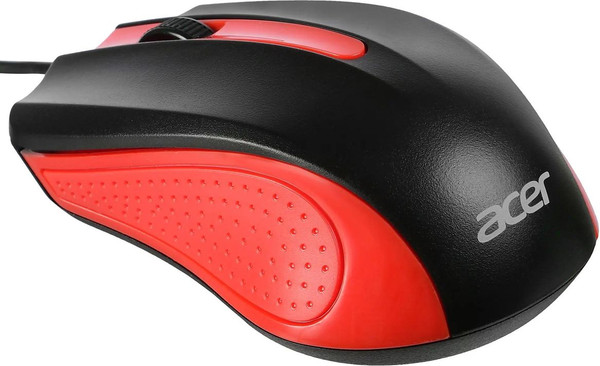 Изображение товара Мышь Acer OMW012 / ZL.MCEEE.003 (черный/красный)