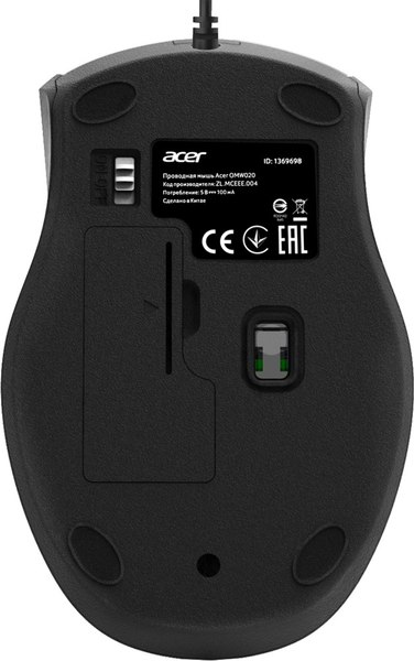Изображение товара Мышь Acer OMW020 / ZL.MCEEE.004 (черный)