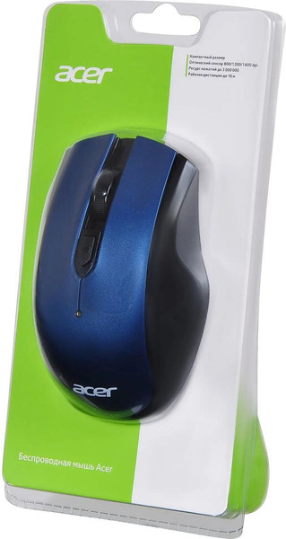 Изображение товара Мышь Acer OMR031 / ZL.MCEEE.008 (черный/синий)