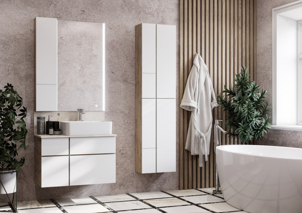 Изображение товара Шкаф для ванной Акватон Мишель 23 (1A244203MIX40)