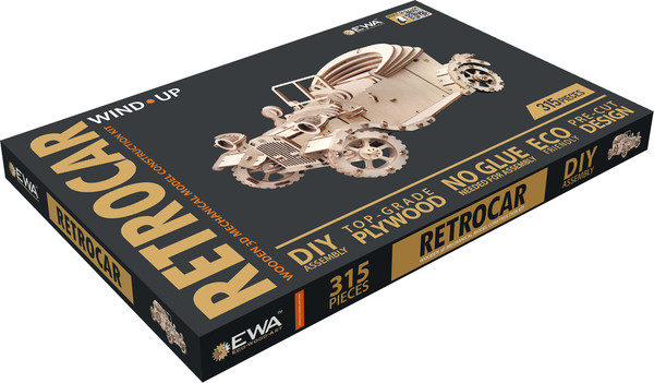 Изображение товара Автомобиль игрушечный EWA Ретромобиль