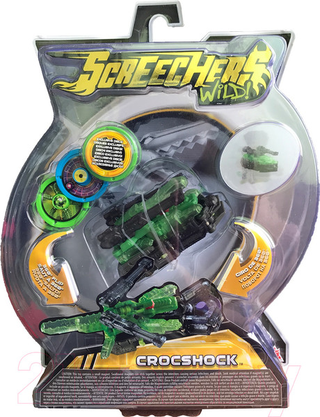 Изображение товара Игрушка-трансформер Screechers Дикие Скричеры. Крокшок / 34827