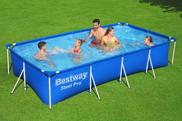 Изображение товара Каркасный бассейн Bestway 56424 (400x211x81, с фильтр-насосом)