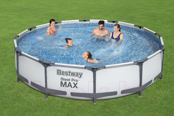 Изображение товара Каркасный бассейн Bestway Steel Pro Max 56416 (366x76)