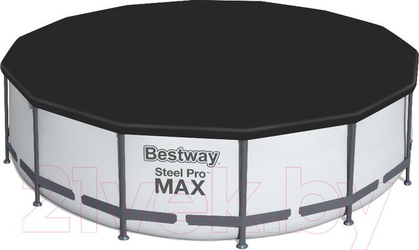 Изображение товара Каркасный бассейн Bestway Steel Pro Max 5612X (427x122, с фильтр-насосом и лестницей)