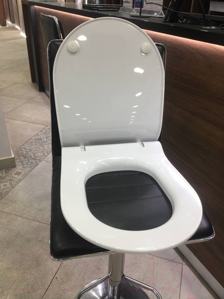 Изображение товара Сиденье для унитаза Керамин Сити (полипропилен, Slim)