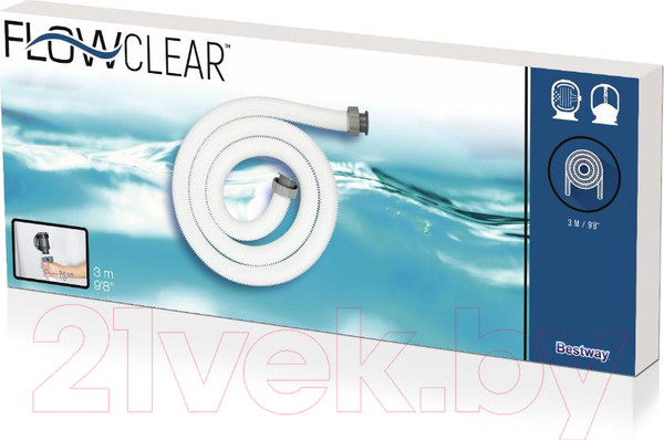 Изображение товара Шланг для бассейна Bestway 58368 (3м, D 38мм)