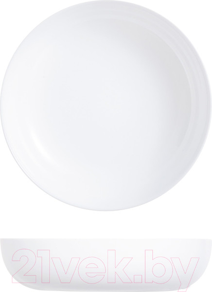Изображение товара Тарелка столовая глубокая Luminarc Friends Time P6282