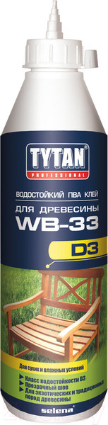 Изображение товара Клей Tytan Professional ПВА Столярный (750мл)