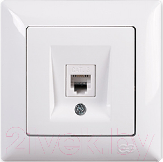 Изображение товара Розетка Gunsan Visage 01 28 11 00 157 120 (белый)