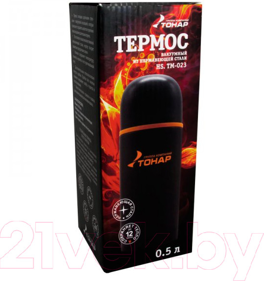 Изображение товара Термос универсальный Тонар HS.TM-023 (500мл, черный)