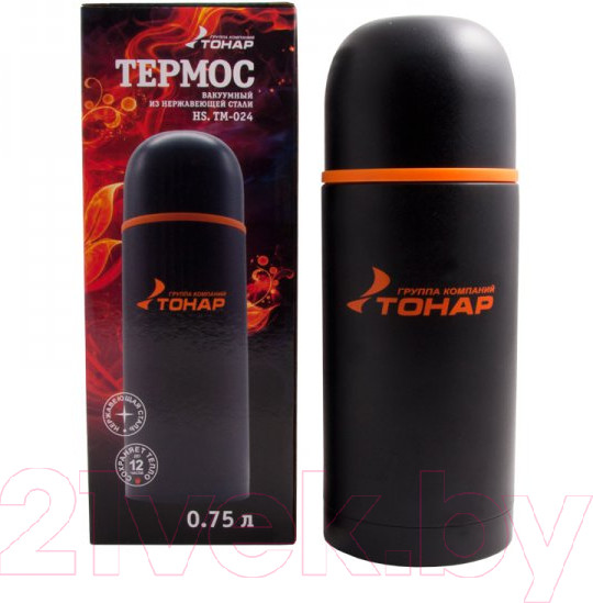 Изображение товара Термос универсальный Тонар HS.TM-024 (750мл, черный)
