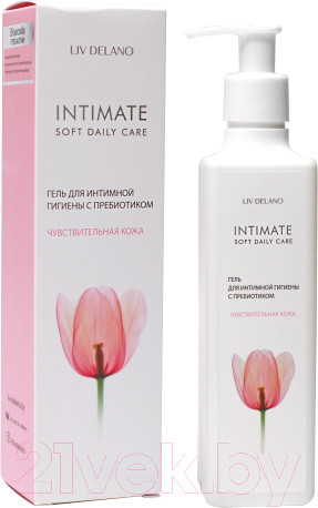 Изображение товара Гель для интимной гигиены Liv Delano С пребиотиком чувствительная кожа (230мл)