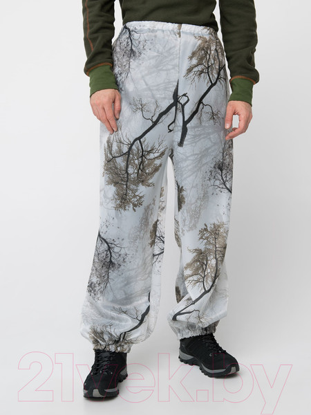 Изображение товара Костюм маскировочный Huntsman Метель зима Кусты шелк (р-р 58-64)