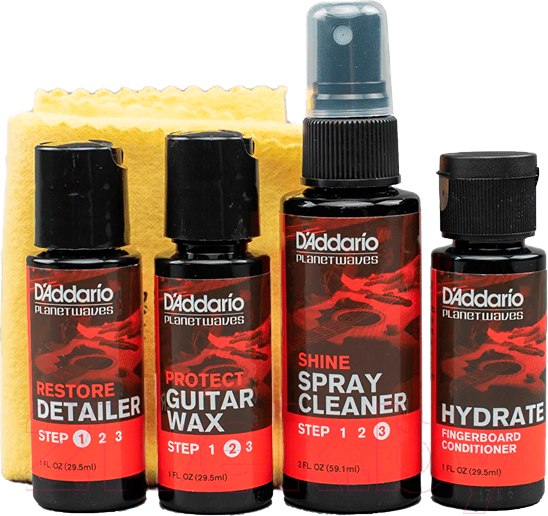 Изображение товара Набор средств для ухода за гитарой Planet Waves PW-GCB-01
