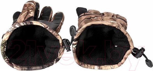 Изображение товара Перчатка для охоты и рыбалки Helios HS-HY-D09-M (М, лес)