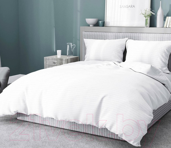 Изображение товара Комплект постельного белья Samsara Белый Сат220-1
