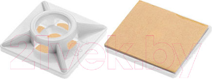 Изображение товара Площадка для стяжки Starfix Самоклеящаяся 19х19 / SM-47751-100 (100шт, белый)