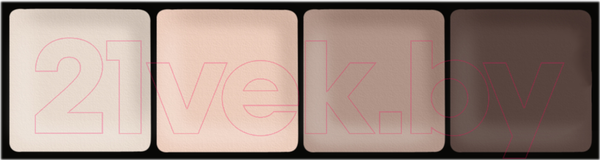 Изображение товара Палетка теней для век LUXVISAGE Glam Look тон 01 4-х цветные (4г)