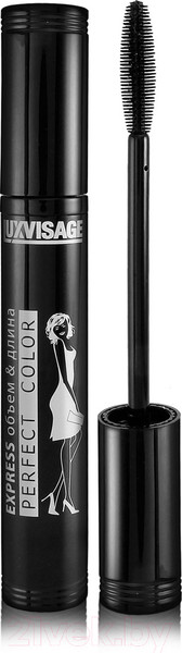 Изображение товара Тушь для ресниц LUXVISAGE Perfect Color Express объем и длина (9г)
