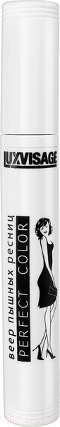 Изображение товара Тушь для ресниц LUXVISAGE Perfect Color веер пышных ресниц (9г)