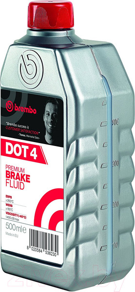 Изображение товара Тормозная жидкость Brembo DOT 4 / L04005 (0.5л)