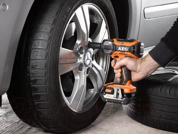 Изображение товара Профессиональный гайковерт AEG Powertools BSS 18C 12ZBL LI-402C (4935459427)