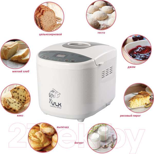 Изображение товара Хлебопечка VLK Palermo 5200 (белый)