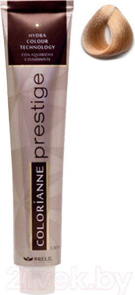 Изображение товара Крем-краска для волос Brelil Professional Colorianne Prestige 10/32 (100мл, ультра светлый бежевый блонд)