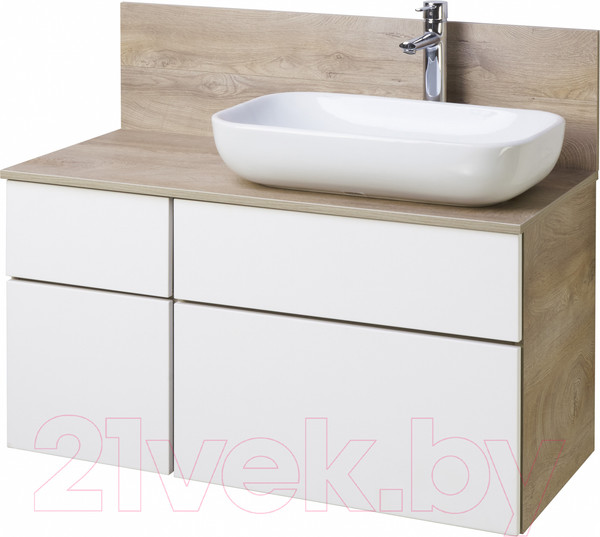 Изображение товара Тумба под умывальник Акватон Мишель 100 (1A244101MIX40)