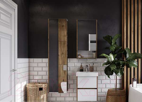 Изображение товара Тумба с умывальником Акватон Сканди 45 (1A2516K0SDZ90)