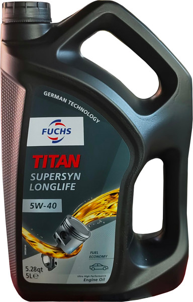 Изображение товара Моторное масло Fuchs Titan Supersyn Longlife 5W40 / 601424991 (5л)
